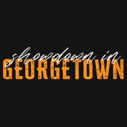 Showdown in Georgetown Design GFA1 on a District® - Perfect Blend ® CVC Tee Design