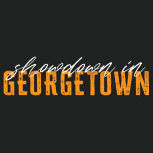 Showdown in Georgetown Design GFA1 on a Sport-Tek® - Packable Anorak Design