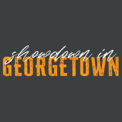 Showdown in Georgetown Design GFA1 on a Sport-Tek® - Women's Perfect Tri ® 3/4 Sleeve Raglan Design